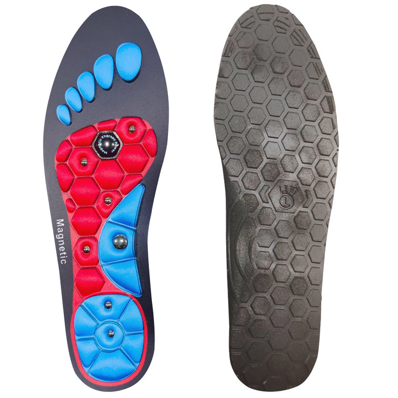 Unisex All-Day Shock-Absorbing Insoles - High Arch Support, Ideal for Running
