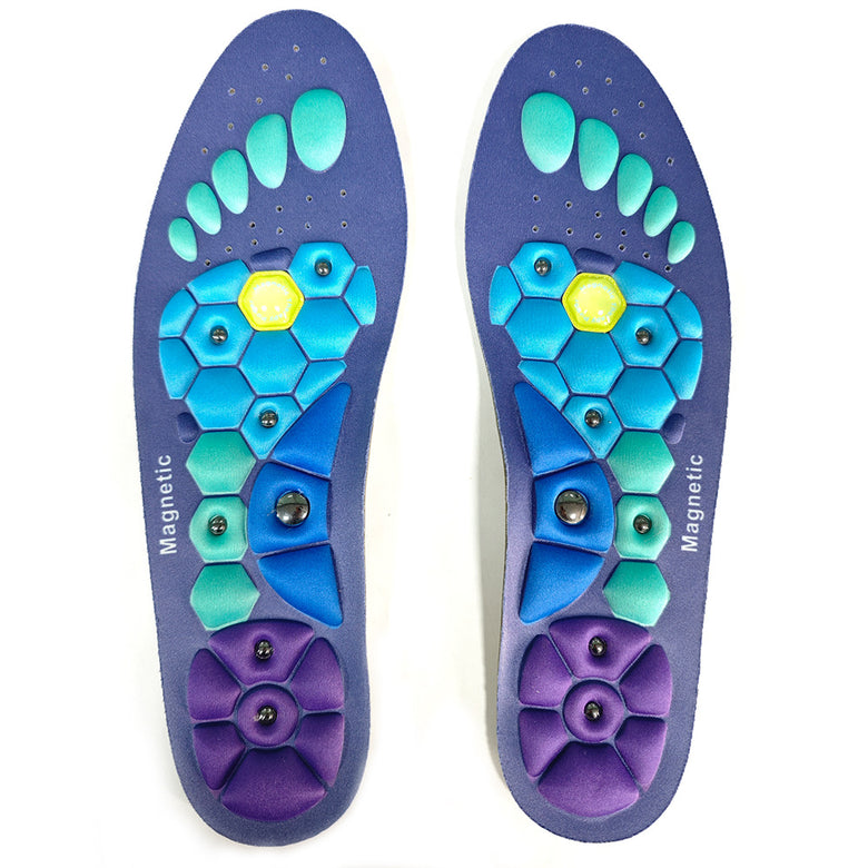 Unisex All-Day Shock-Absorbing Insoles - High Arch Support, Ideal for Running