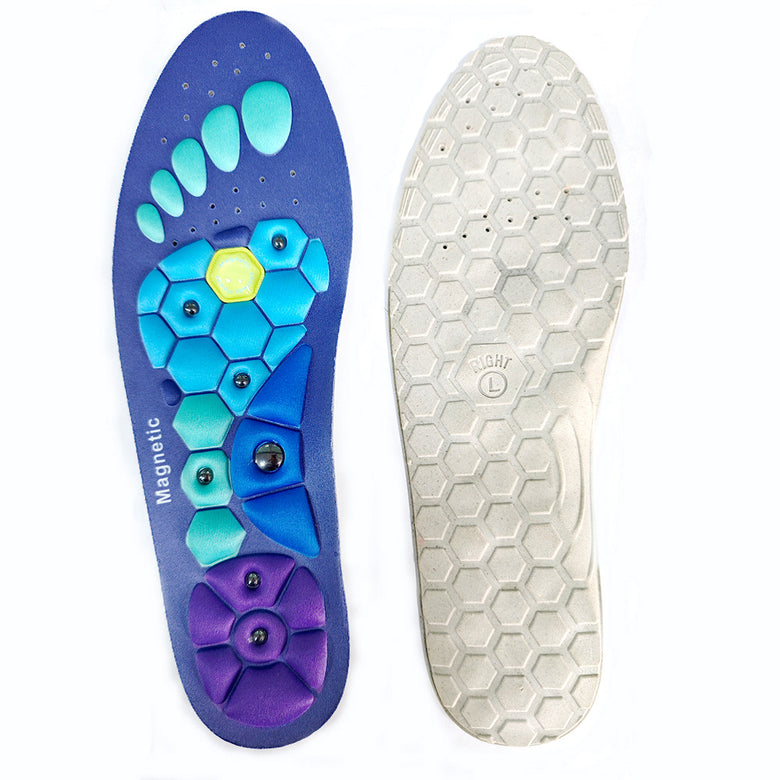 Unisex All-Day Shock-Absorbing Insoles - High Arch Support, Ideal for Running