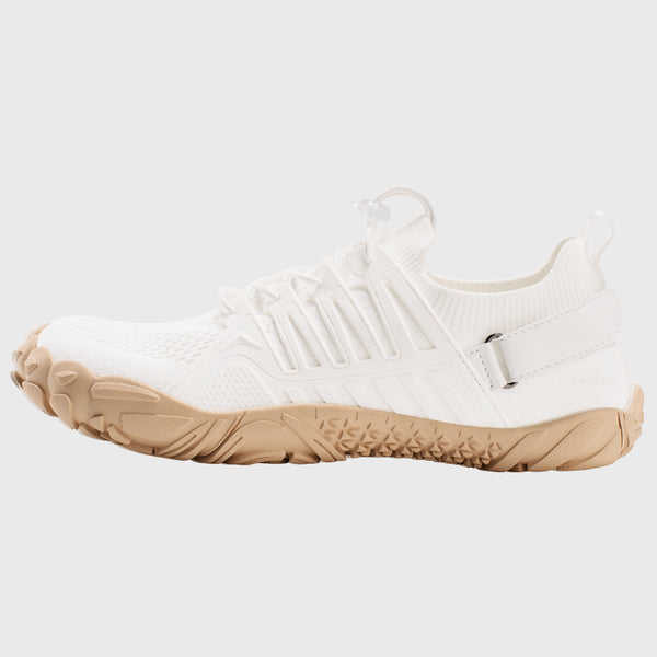 Women's Barefoot Shoes Minimalist Zero Drop Sneakers-White