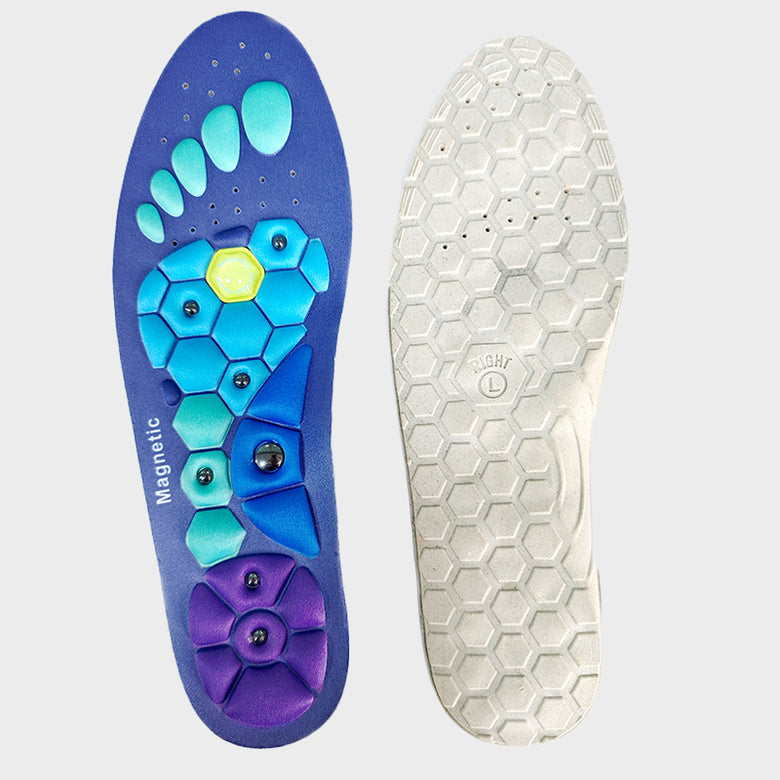 Unisex All-Day Shock-Absorbing Insoles - High Arch Support, Ideal for Running