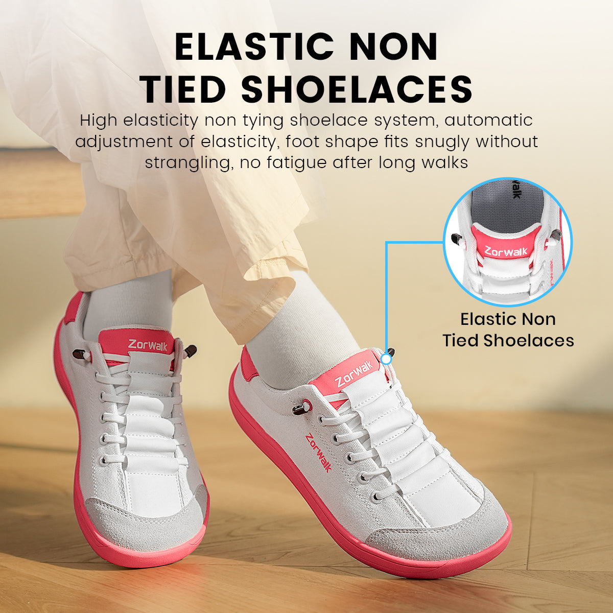 Barefoot Shoes with Wide Toe Box，Waterproof Healthy & Non-Slip Barefoot Shoes