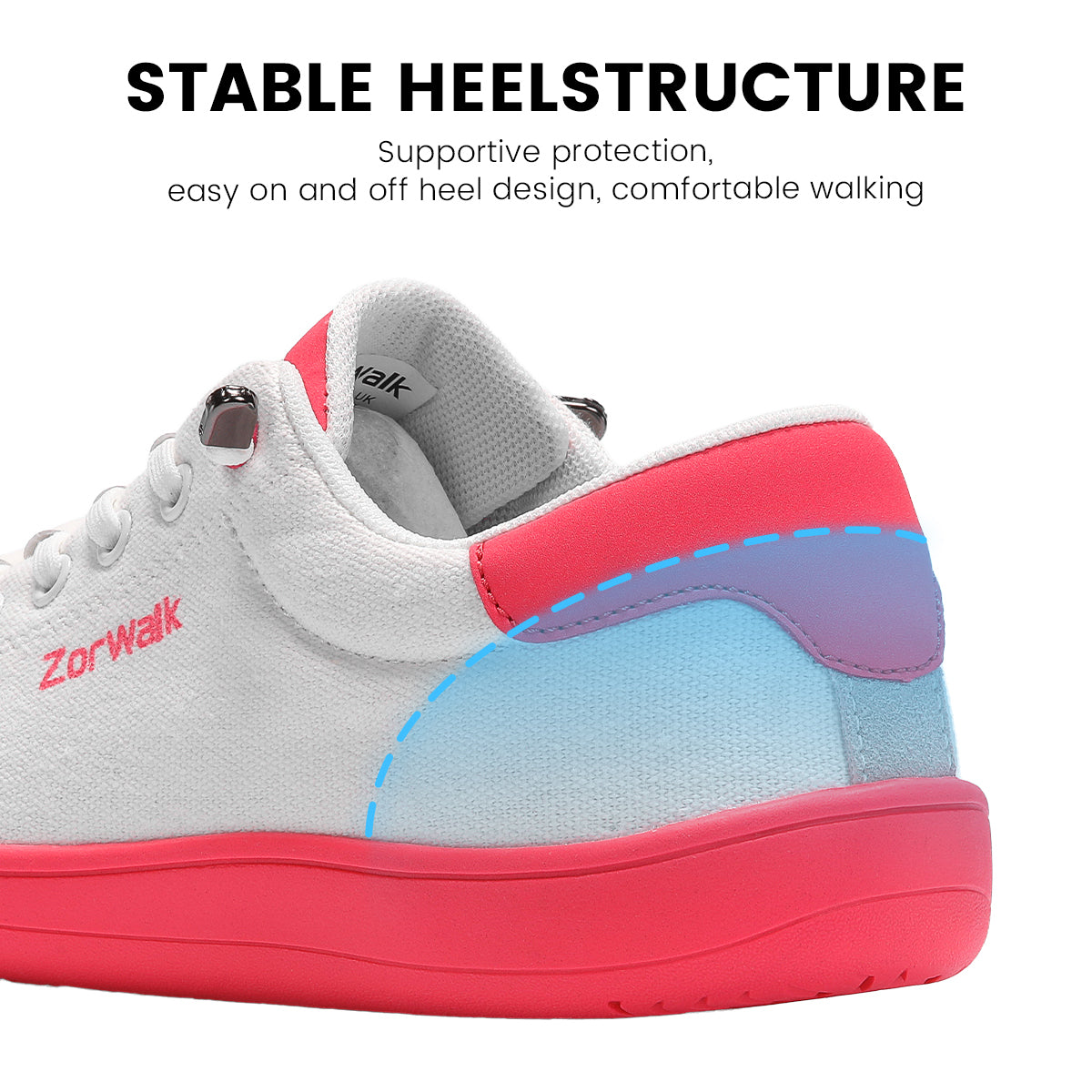 Barefoot Shoes with Wide Toe Box，Waterproof Healthy & Non-Slip Barefoot Shoes